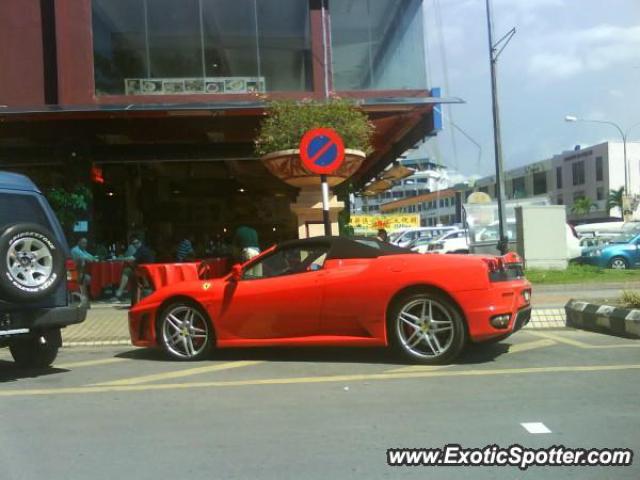 Ferrari F430 spotted in Miri, Sarawak, Malaysia