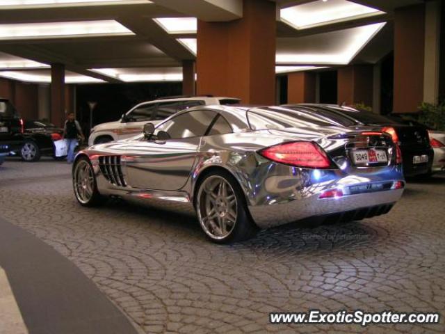 Mercedes SLR spotted in Dubai, United Arab Emirates