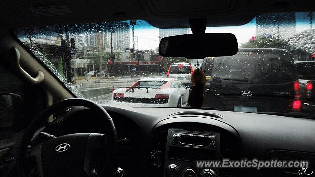 Lamborghini Gallardo spotted in Taguig City, Philippines