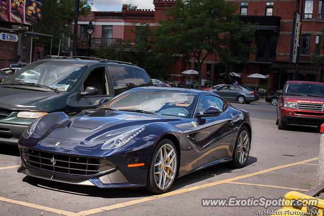 Ferrari F12 spotted in Montreal, Canada