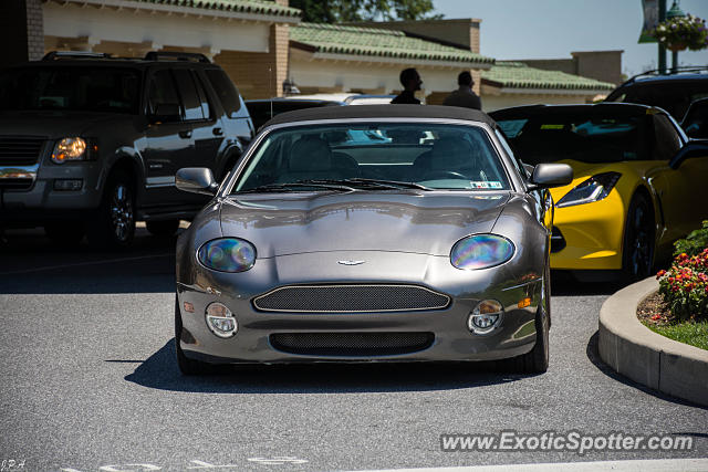 Aston Martin DB7 spotted in Hershey, Pennsylvania