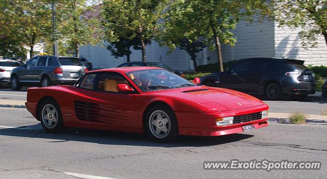 Ferrari Testarossa spotted in Montreal, Canada