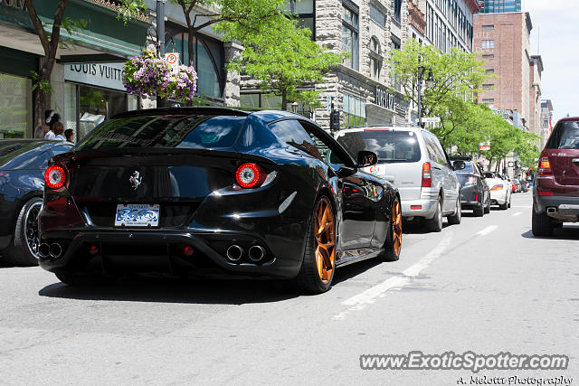 Ferrari FF spotted in Montreal, Canada