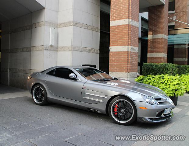 Mercedes SLR spotted in Toronto, Canada