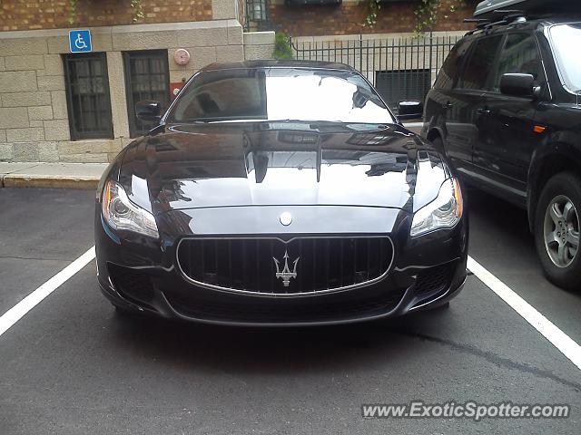 Maserati Quattroporte spotted in Québec, Canada