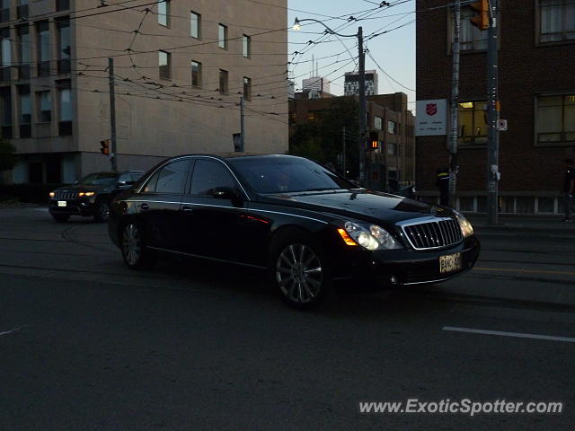 Mercedes Maybach spotted in Toronto, Canada