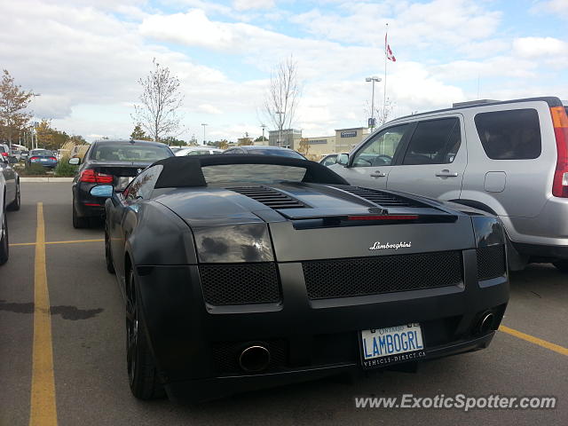 Lamborghini Gallardo spotted in Halton Hills, Canada