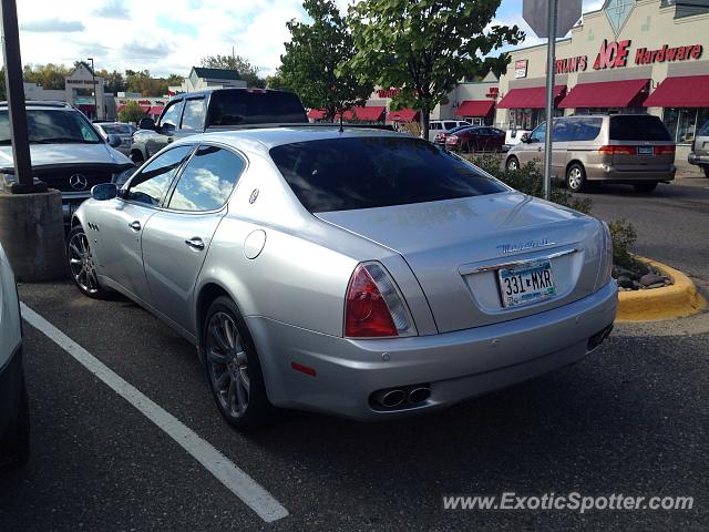 Maserati Quattroporte spotted in Chanhassen, Minnesota