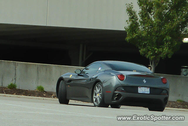 Ferrari California spotted in Cincinnati, Ohio