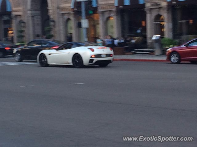 Ferrari California spotted in LA, California