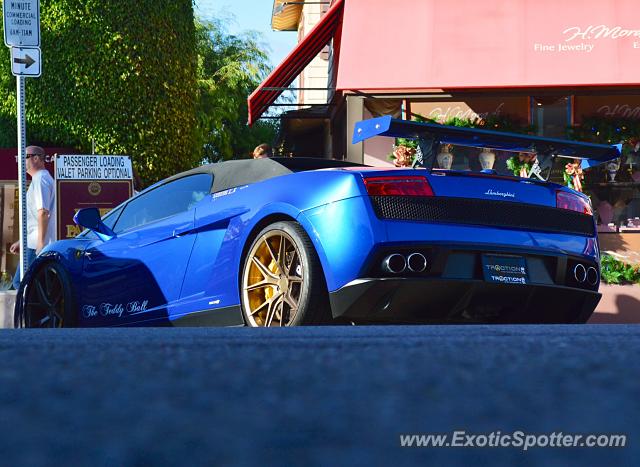 Lamborghini Gallardo spotted in La Jolla, California