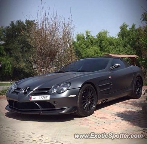 Mercedes SLR spotted in Doha, Qatar