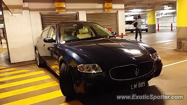 Maserati Quattroporte spotted in Sydney, Australia