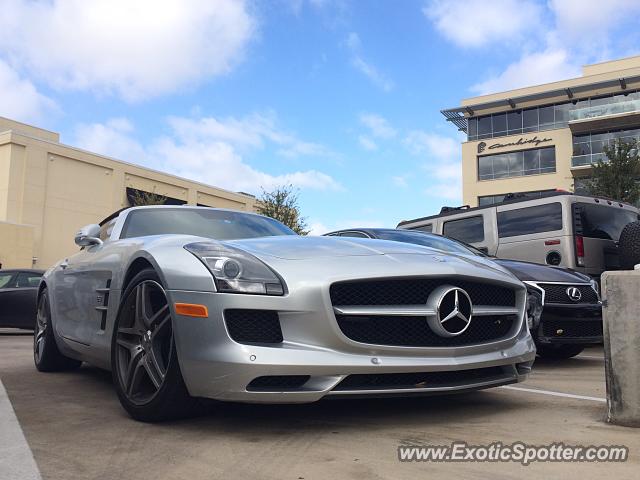 Mercedes SLS AMG spotted in Dallas, Texas