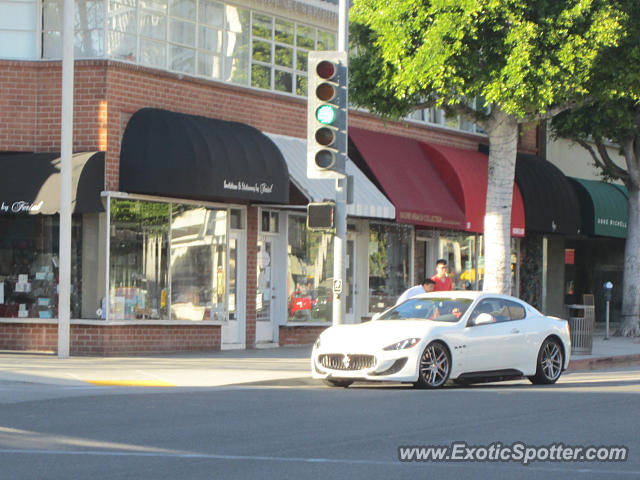 Maserati GranTurismo spotted in Beverly Hills, California