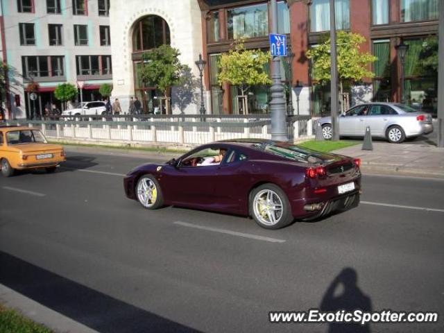 Ferrari F430 spotted in Budapest, Hungary