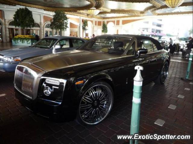 Rolls Royce Phantom spotted in Las Vegas, Nevada