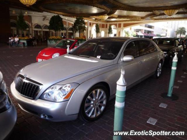 Mercedes Maybach spotted in Las Vegas, Nevada
