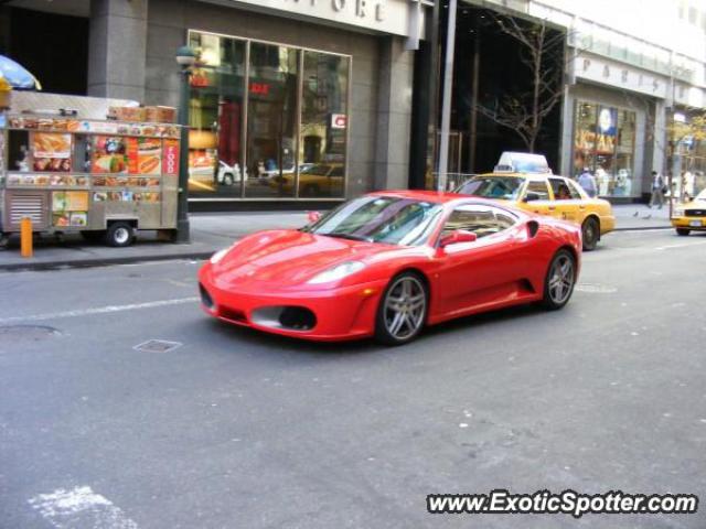 Ferrari F430 spotted in New York, New York