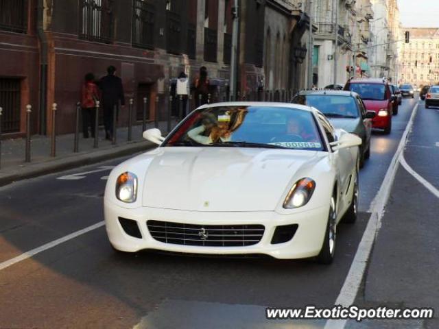 Ferrari 599GTB spotted in Budapest, Hungary