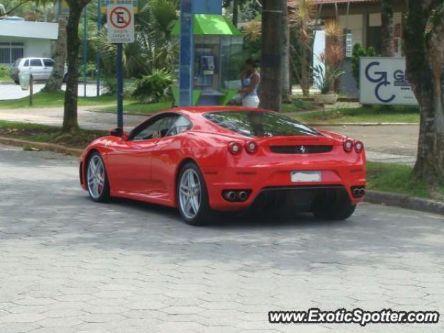 Ferrari F430 spotted in Riviera de São Lourenço, Brazil