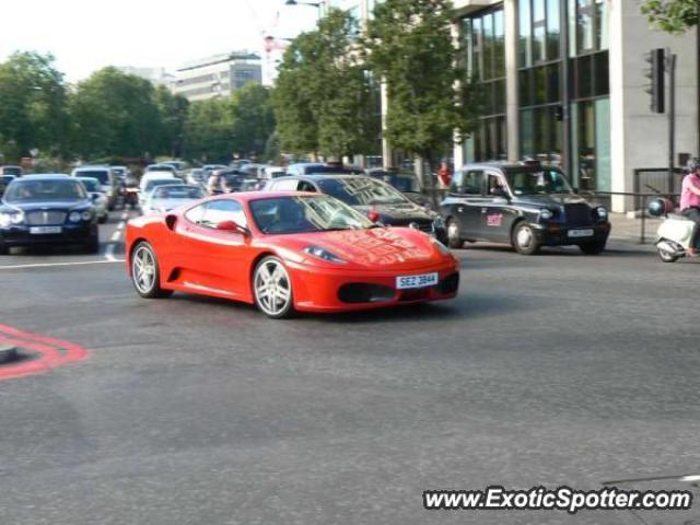 Ferrari F430 spotted in London, United Kingdom