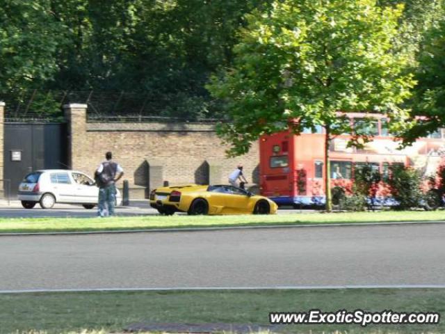 Lamborghini Murcielago spotted in London, United Kingdom