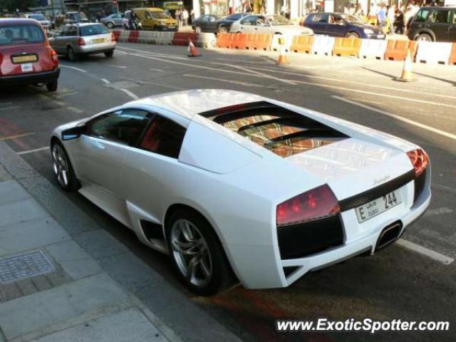 Lamborghini Murcielago spotted in London, United Kingdom