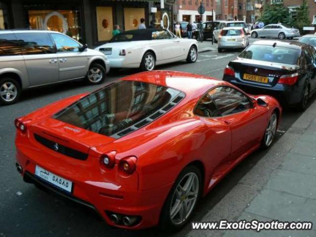 Ferrari F430 spotted in London, United Kingdom