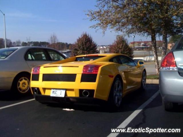 Lamborghini Gallardo spotted in Chatanooga, Tennessee