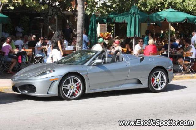 Ferrari F430 spotted in South Beach, Miami, Florida