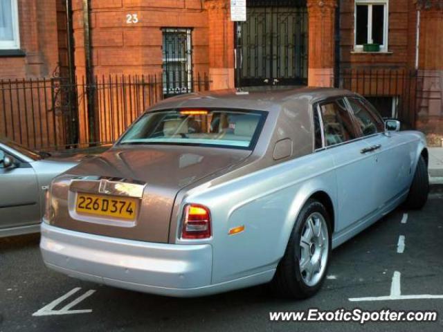 Rolls Royce Phantom spotted in London, United Kingdom