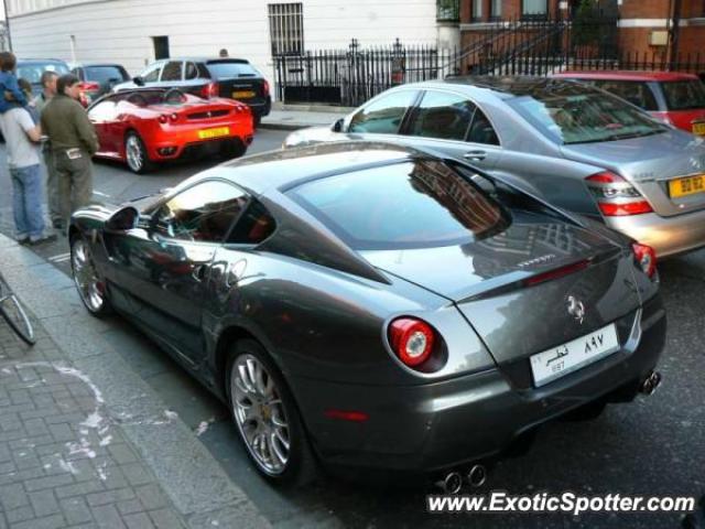 Ferrari 599GTB spotted in London, United Kingdom