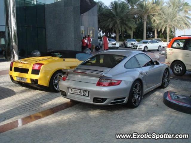 Lamborghini Gallardo spotted in Dubai, United Arab Emirates