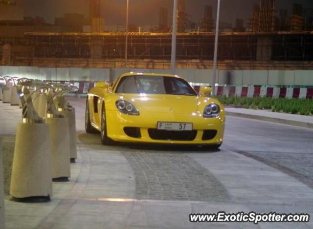 Porsche Carrera GT spotted in Dubai, United Arab Emirates