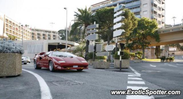 Lamborghini Countach spotted in Monaco, Monaco