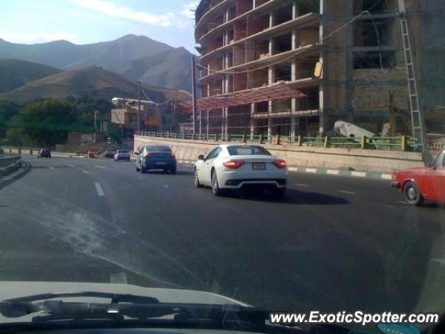 Maserati GranTurismo spotted in Tehran, Iran