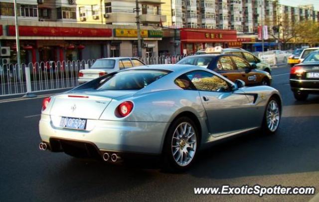 Ferrari 599GTB spotted in Beijing, China