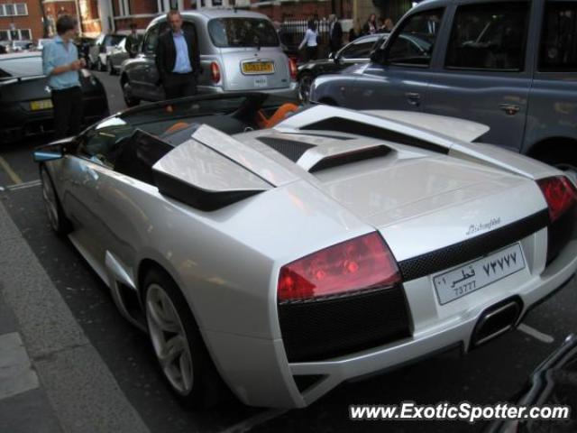 Lamborghini Murcielago spotted in London, United Kingdom