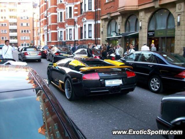 Lamborghini Murcielago spotted in London, United Kingdom