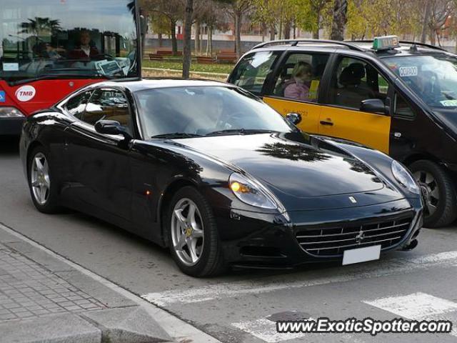 Ferrari 612 spotted in Barcelona, Spain