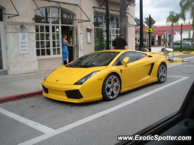 Lamborghini Gallardo spotted in Palm Beach, Florida