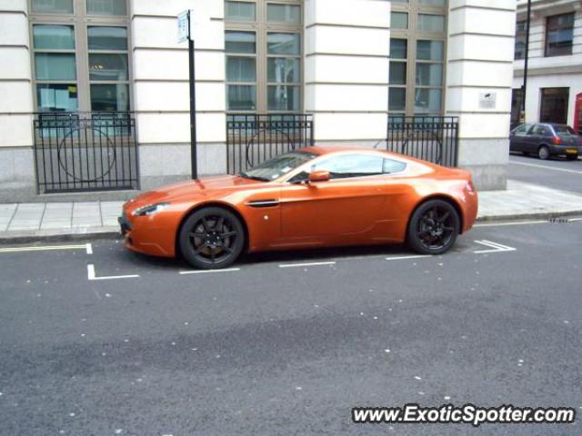 Aston Martin Vantage spotted in London, United Kingdom