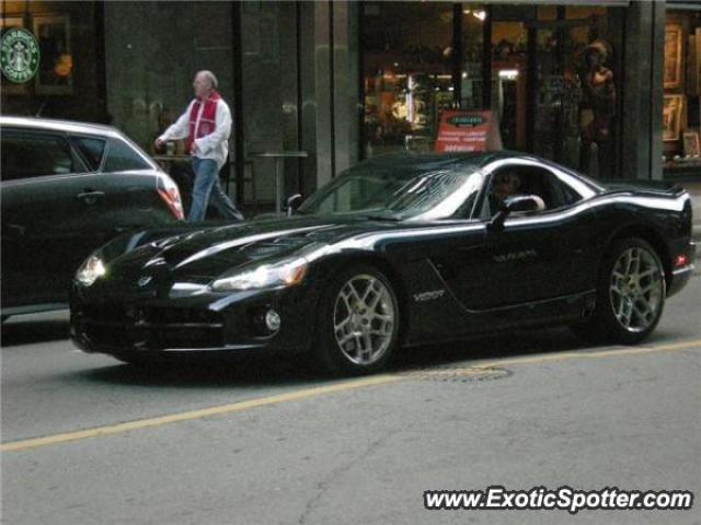 Dodge Viper spotted in Toronto, Canada