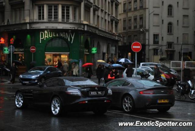 Mercedes SLR spotted in Lyon, France