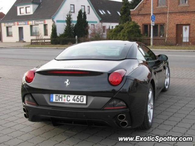 Ferrari California spotted in Hamburg, Germany