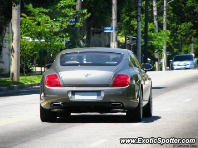 Bentley Continental spotted in Sao paulo, Brazil