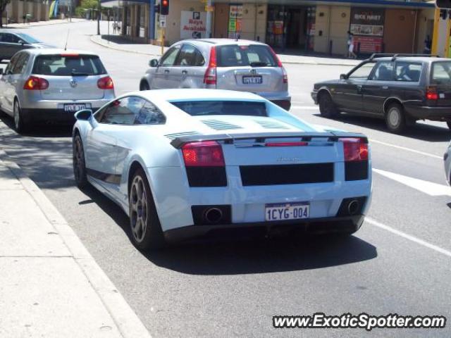 Lamborghini Gallardo spotted in Perth, Australia