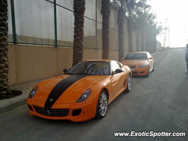 Ferrari 599GTB spotted in Riyadh, Saudi Arabia