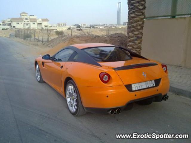 Ferrari 599GTB spotted in Riyadh, Saudi Arabia